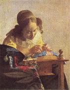 Jan Vermeer The Lacemaker